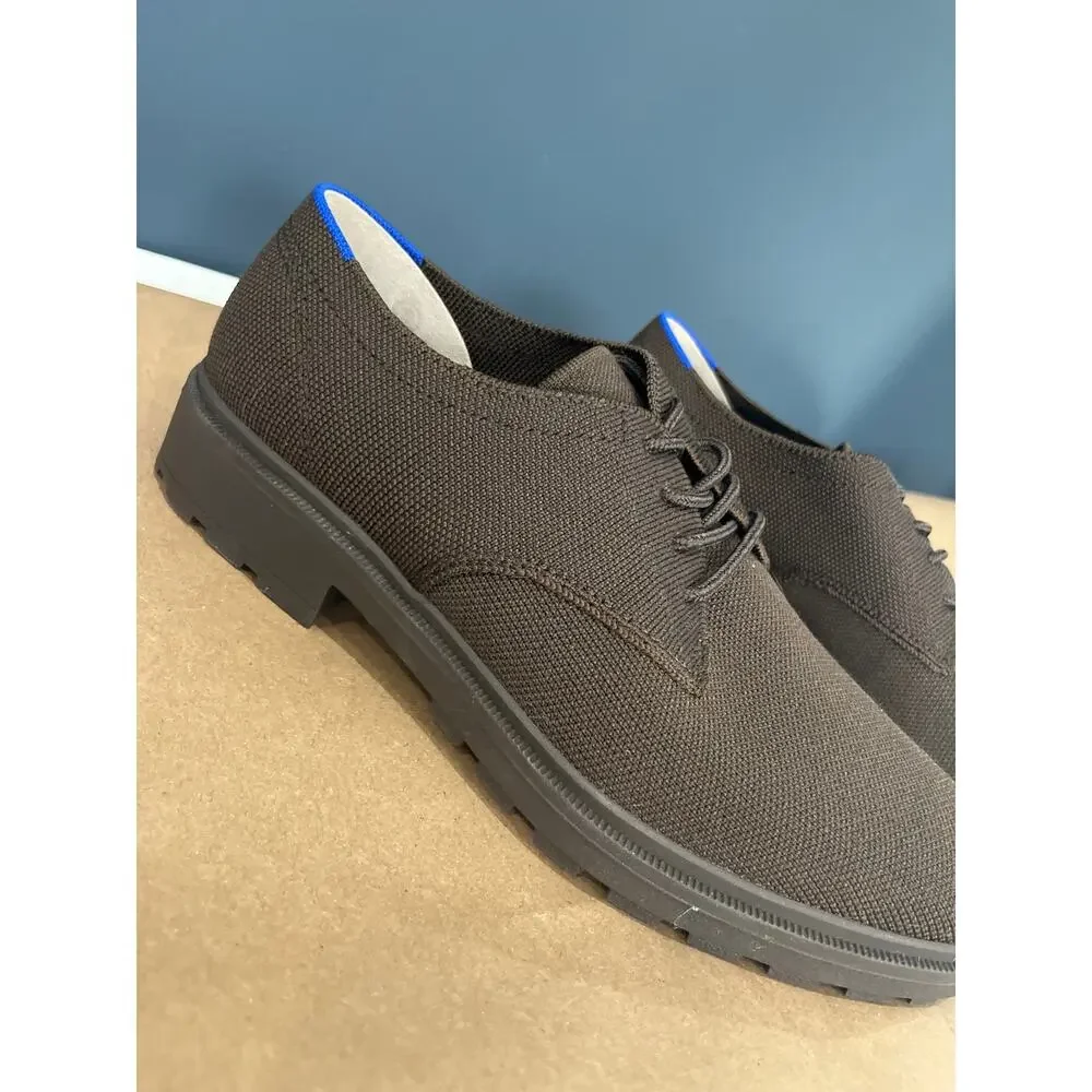 Rothy’s Men’s The Lug Oxford in Chocolate Sz 9